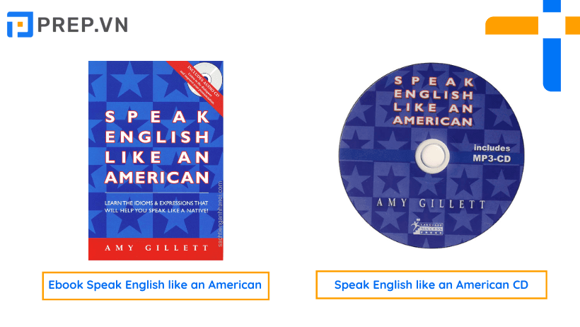 Sách Speak English like an American kèm CD