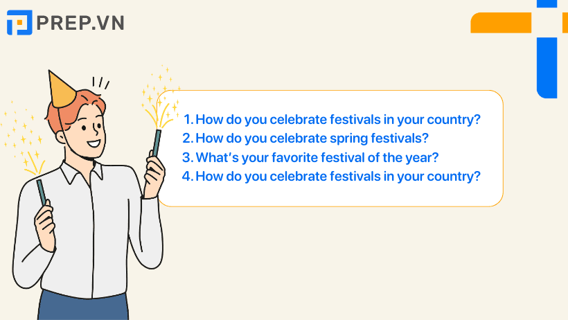 Speaking IELTS Part 1 - Chủ đề Celebrations and Festivals