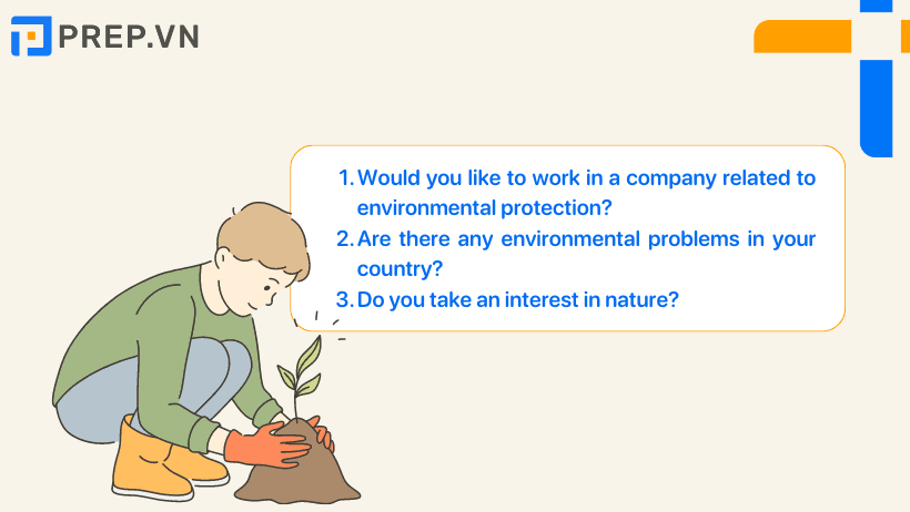 Speaking IELTS Part 1 - Chủ đề Environment
