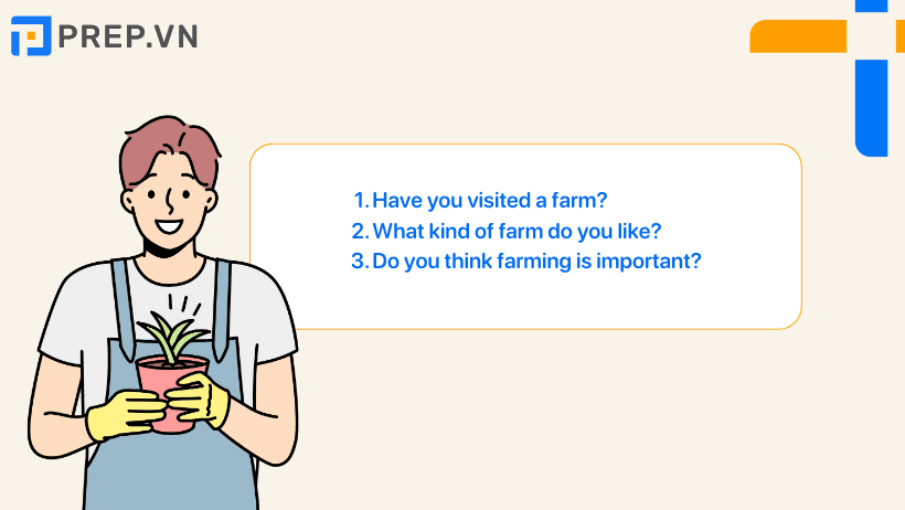 Speaking IELTS Part 1 - Chủ đề Farming