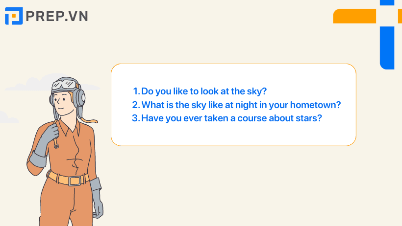 Speaking IELTS Part 1 - Chủ đề Sky and Stars
