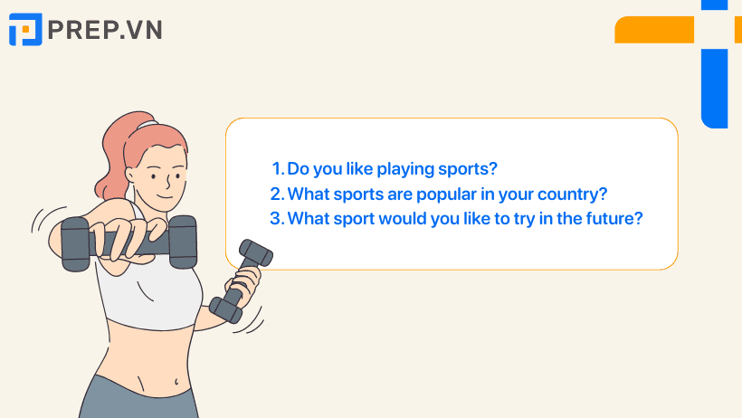 Speaking IELTS Part 1 - Chủ đề Sport