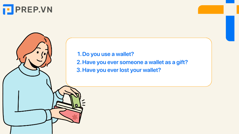 Speaking IELTS Part 1 - Chủ đề Wallet