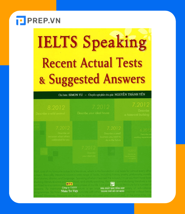Sách Speaking IELTS Recent Actual Test