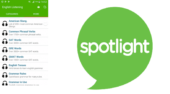 Spotlight English - Nguồn luyện nghe hiệu quả