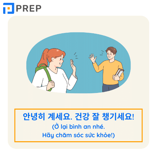 tạm biệt tiếng Hàn, chào tạm biệt tiếng hàn