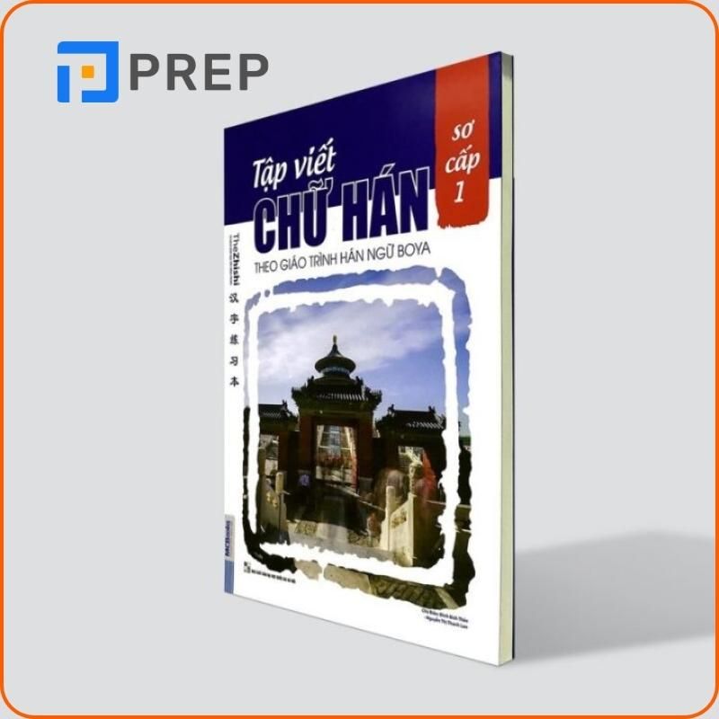 Sách tập viết chữ Hán theo giáo trình Hán ngữ Boya PDF