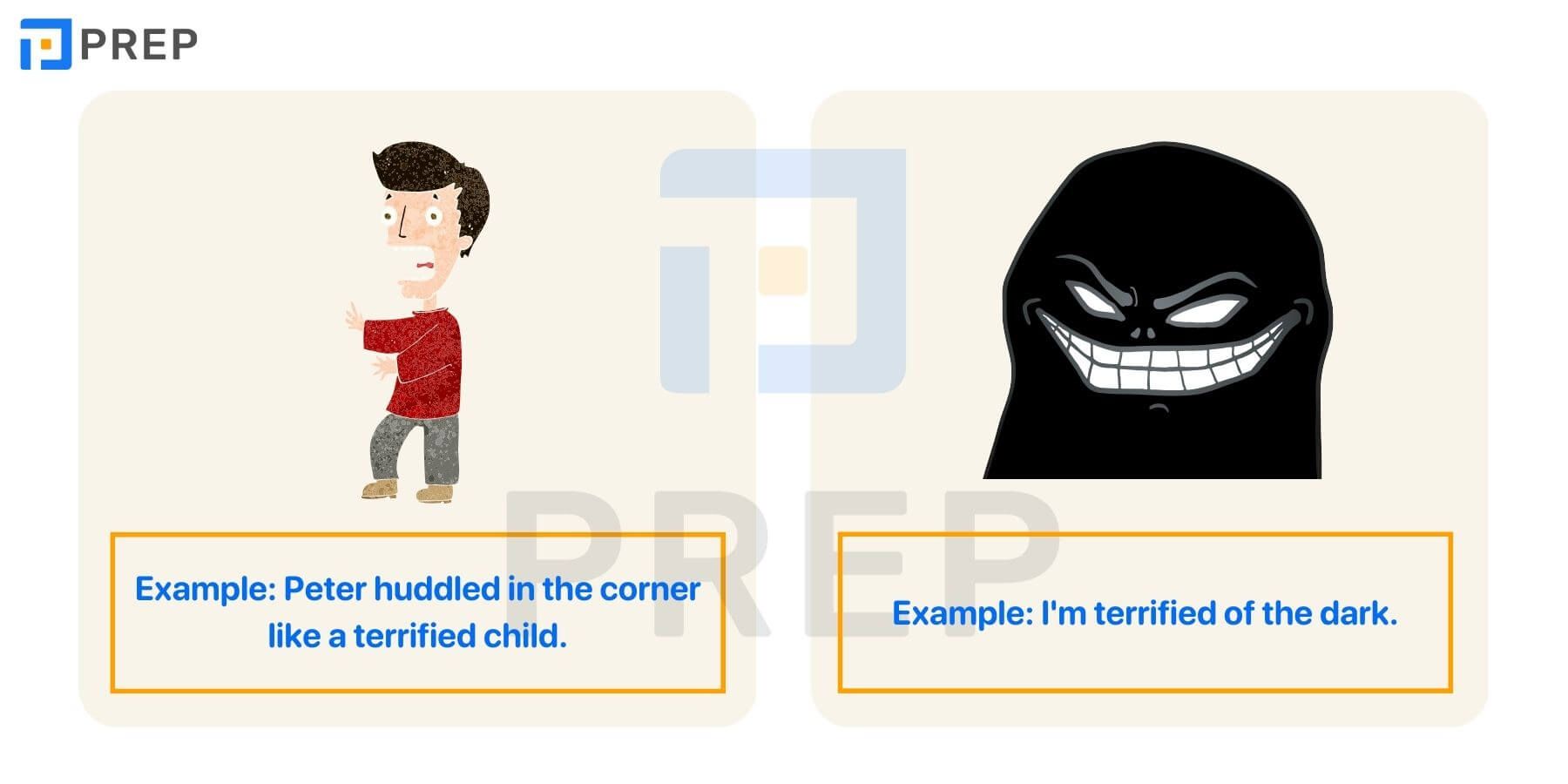 Terrified là gì?