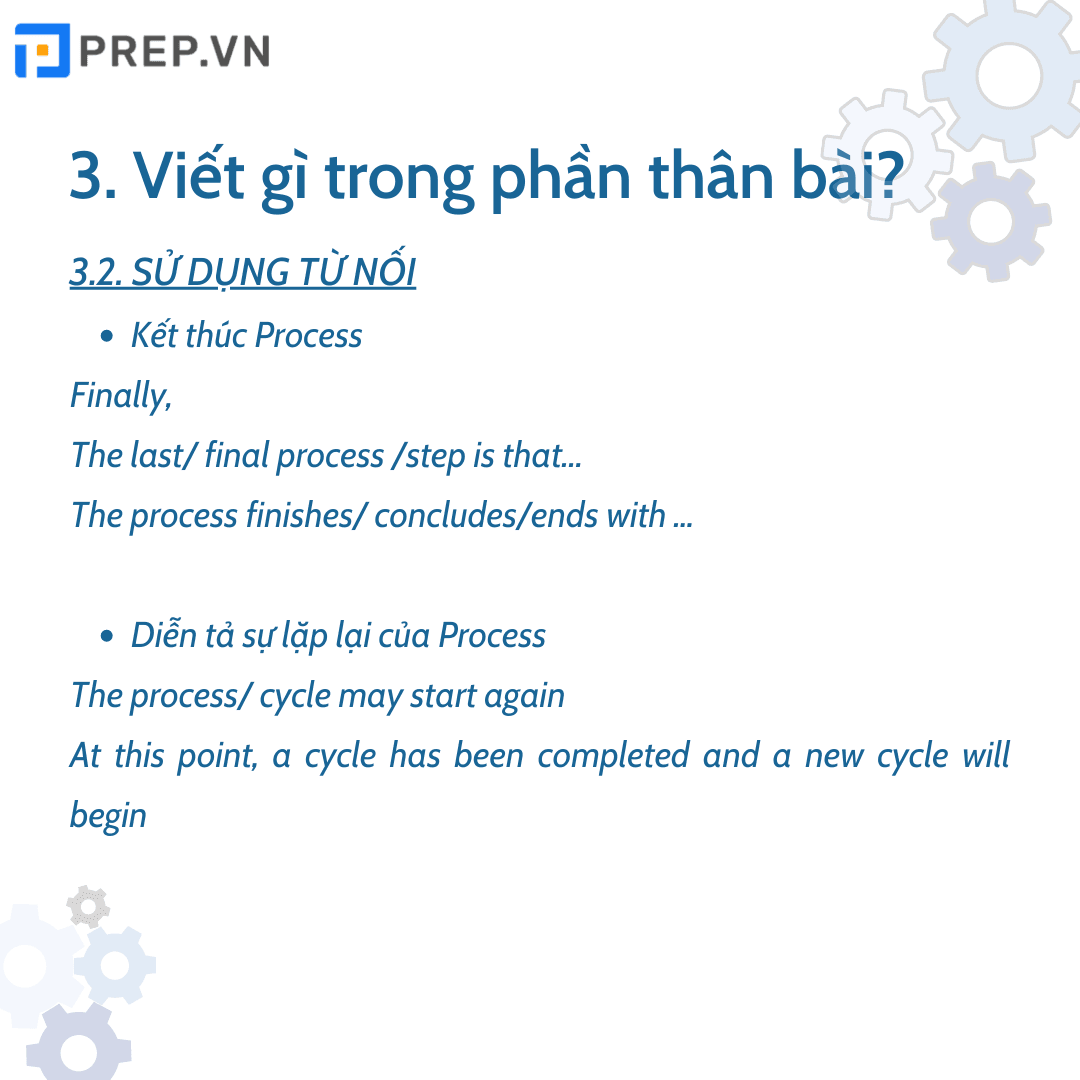 Sử dụng từ nối