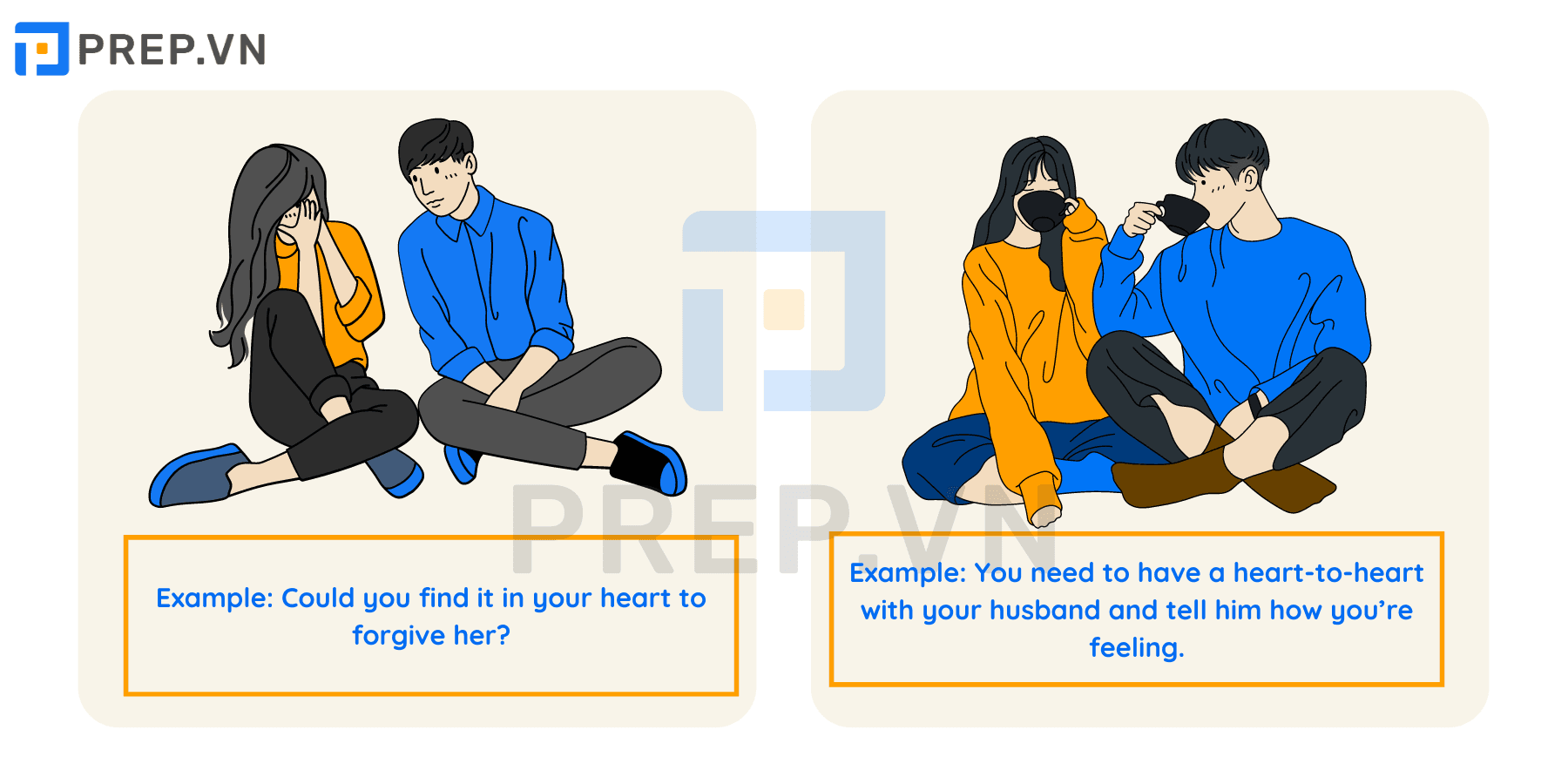 Thành ngữ tiếng Anh về tình yêu - Heart Idioms