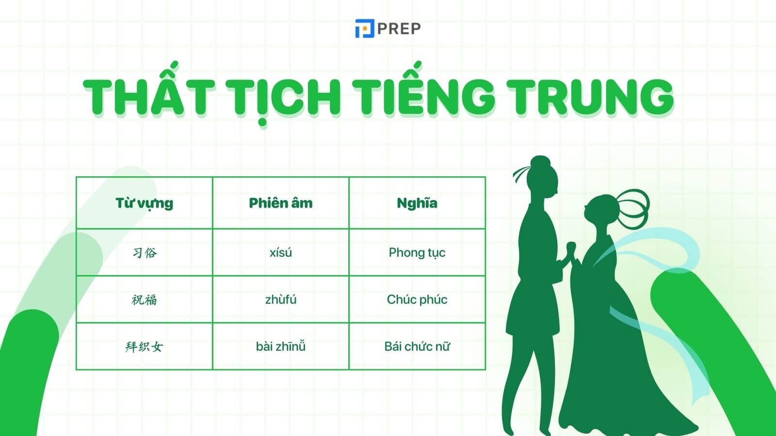 Thất tịch tiếng Trung là gì?
