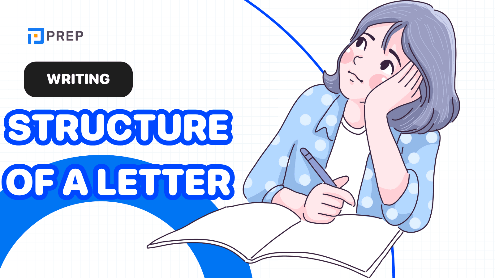 Structure of a letter in english