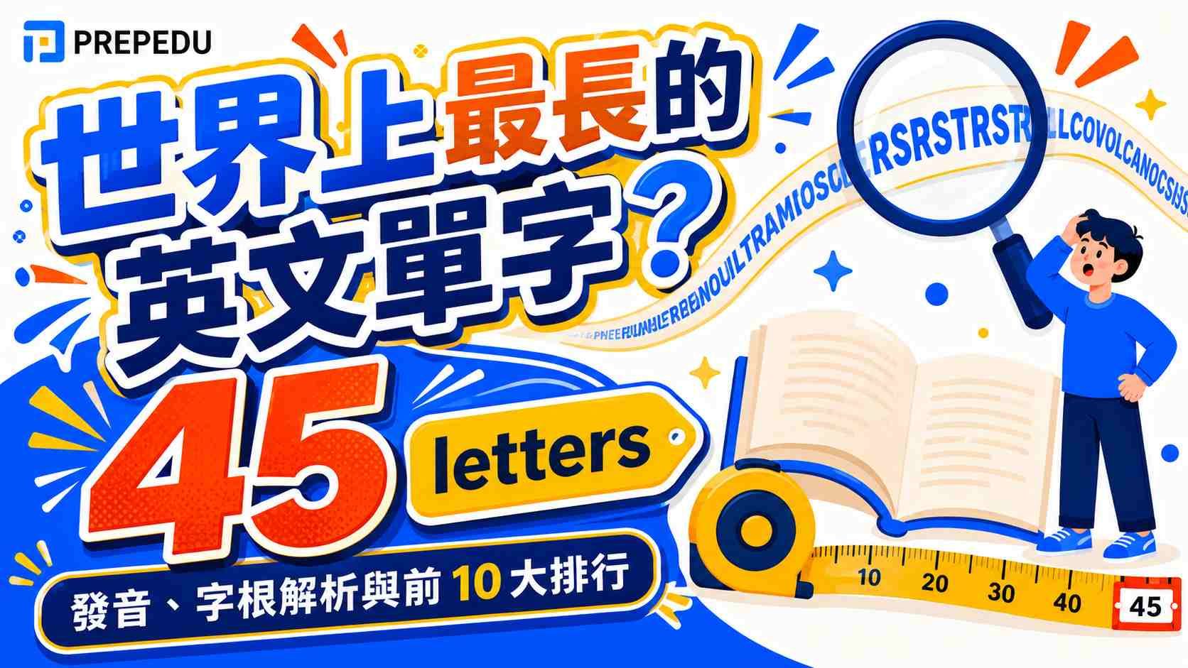 世界上最長的英文單字是什麼？發音、定義與趣聞完整解析
