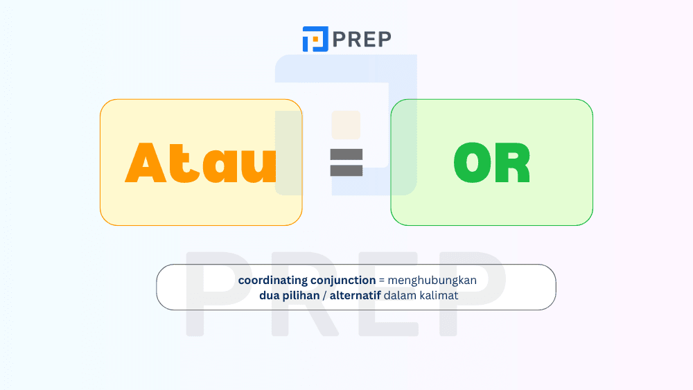 Or: Kata Penghubung untuk Pilihan dalam Bahasa Inggris