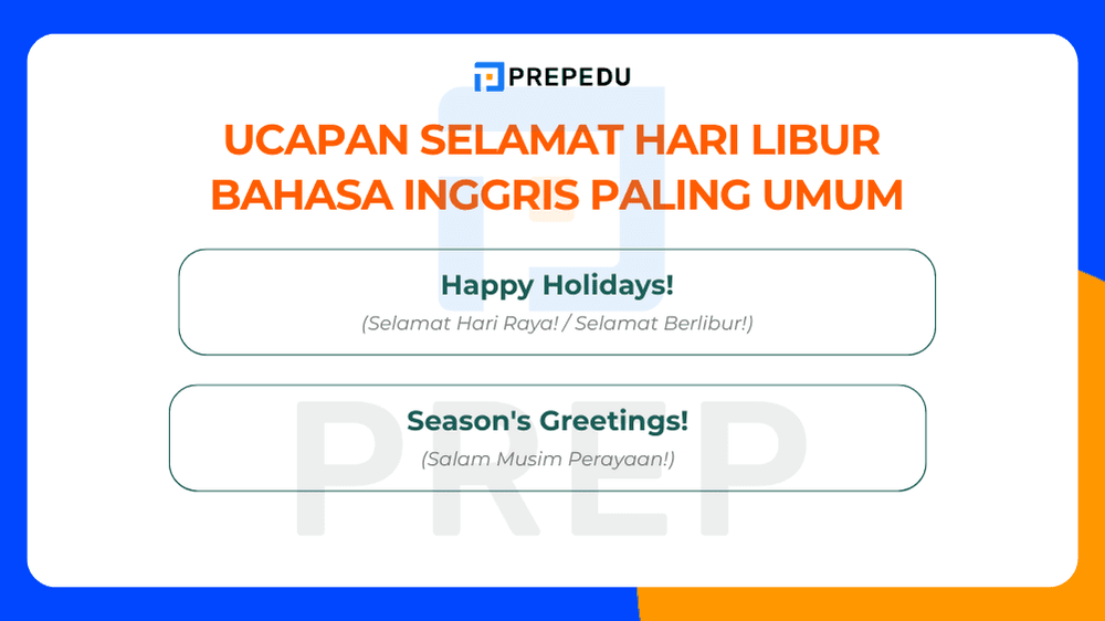 Ucapan Selamat Hari Libur Bahasa Inggris Paling Umum