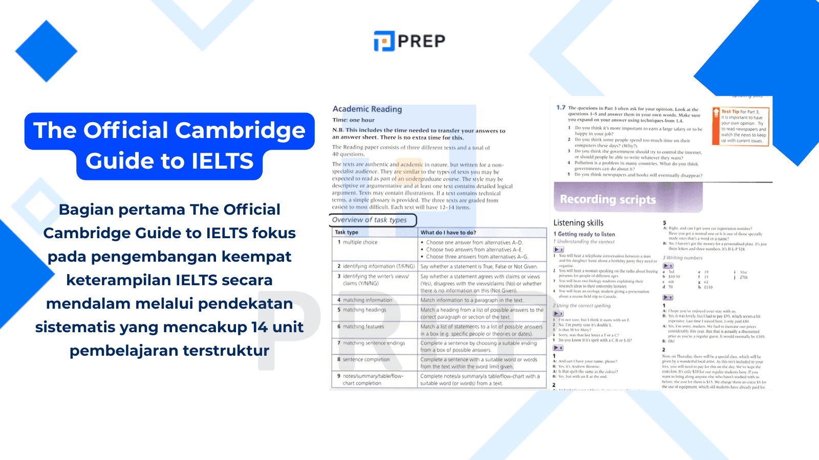 Membedah Struktur Lengkap The Official Cambridge Guide to IELTS