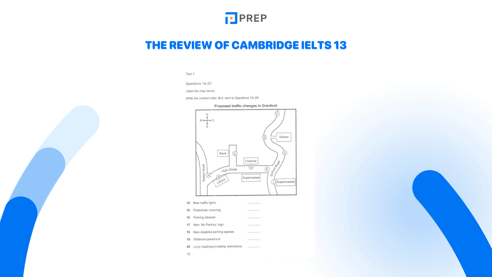 A sample test in Cambridge IELTS 13