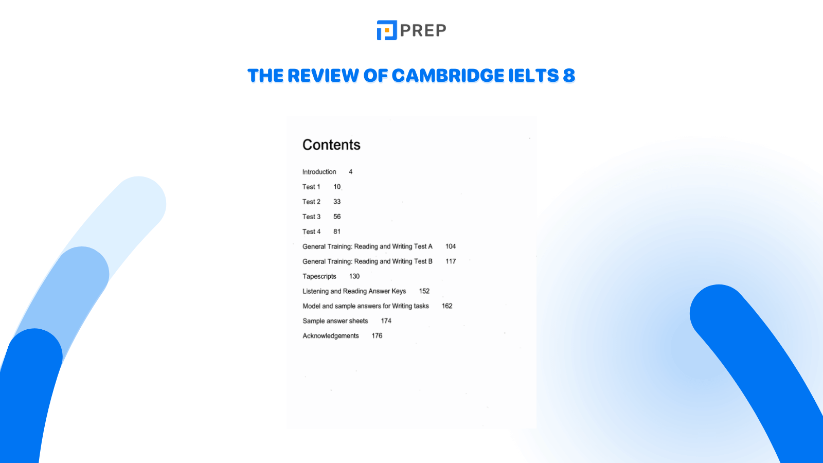 The review of Cambridge IELTS 8