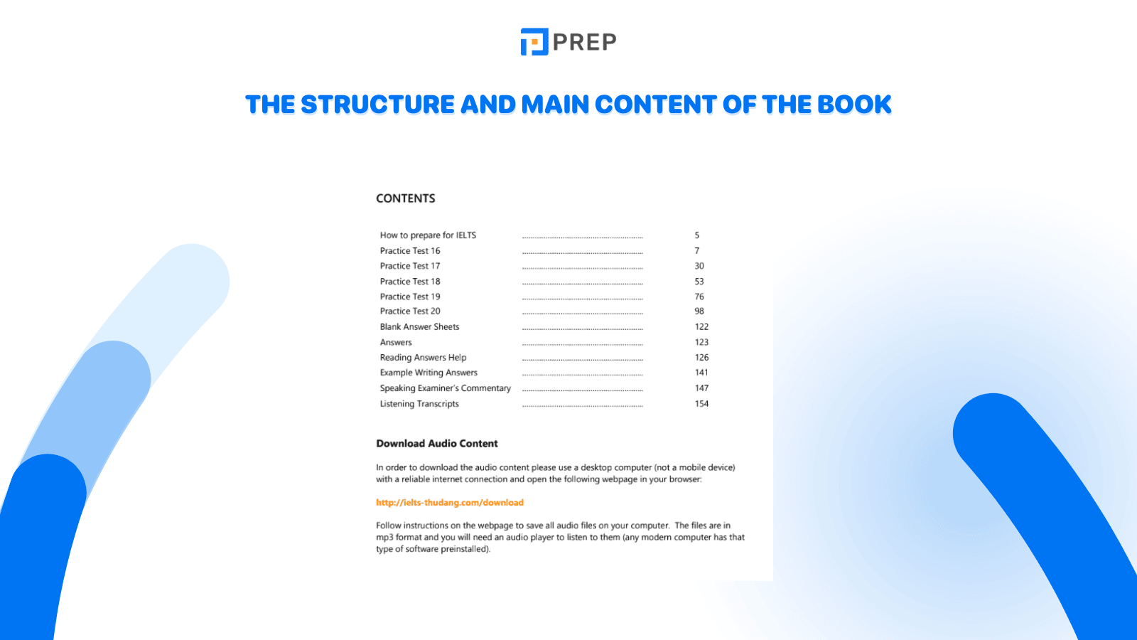 The structure and main content of the book