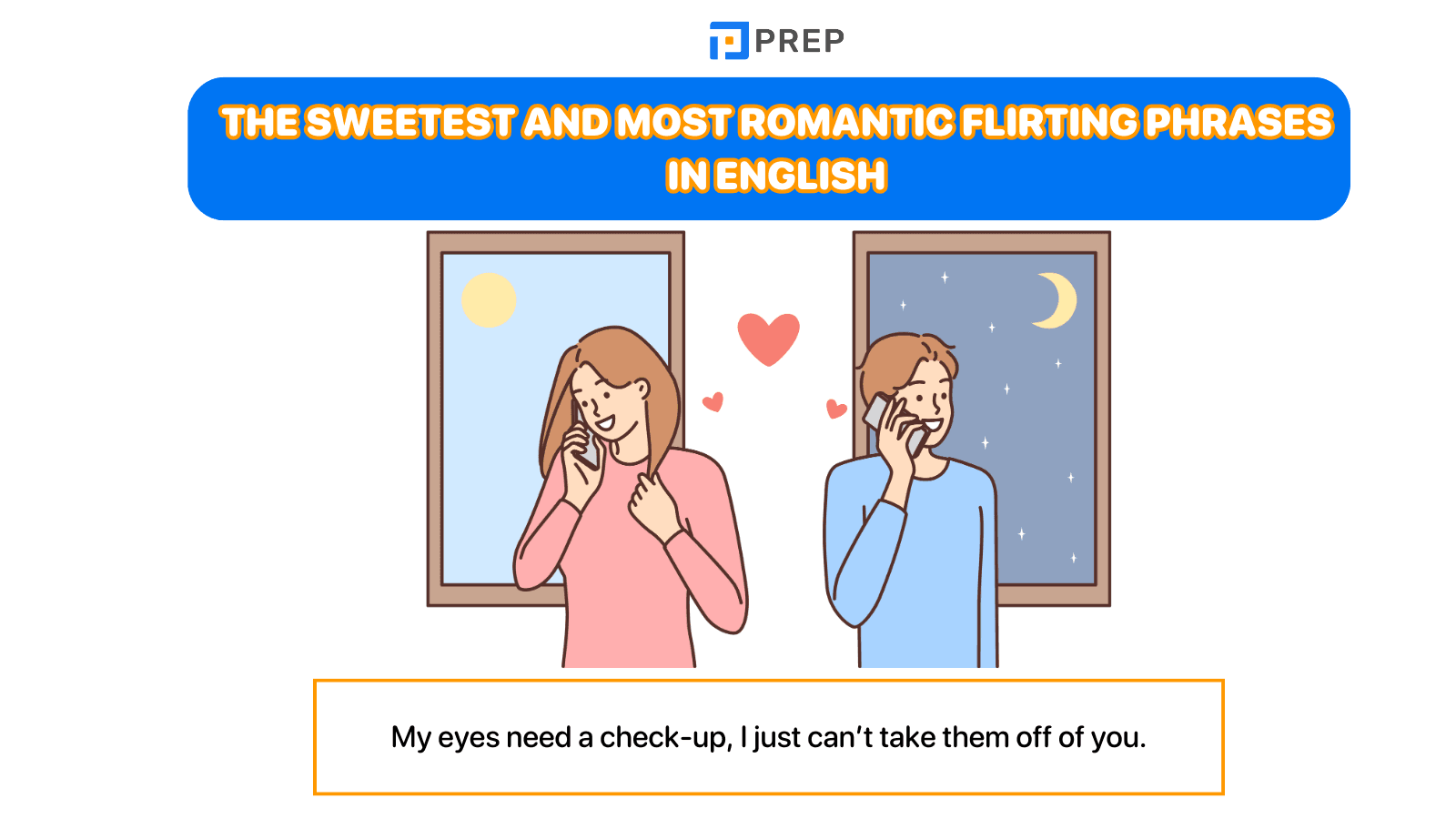 The sweetest and most romantic flirting phrases in English