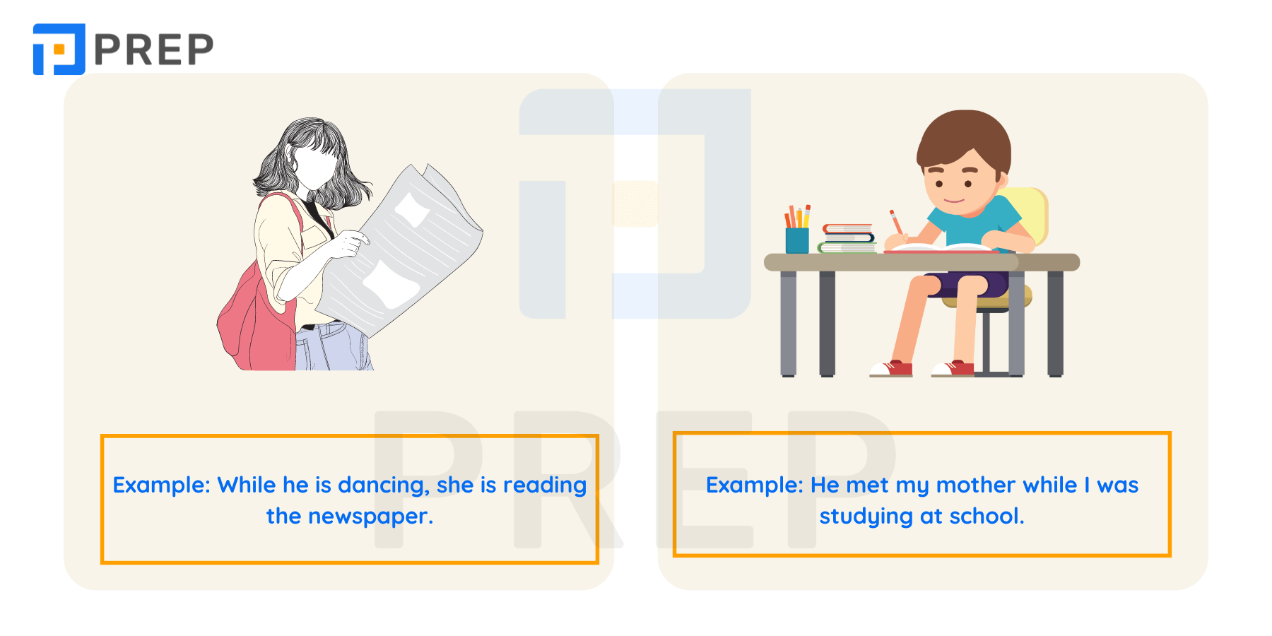 The usage of “While” in English