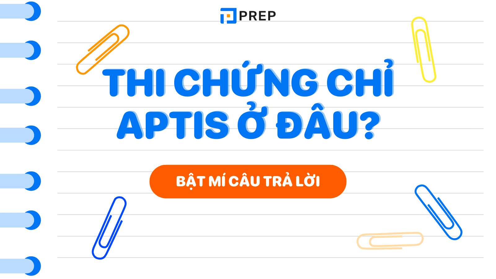 Thi chứng chỉ Aptis ở đâu?