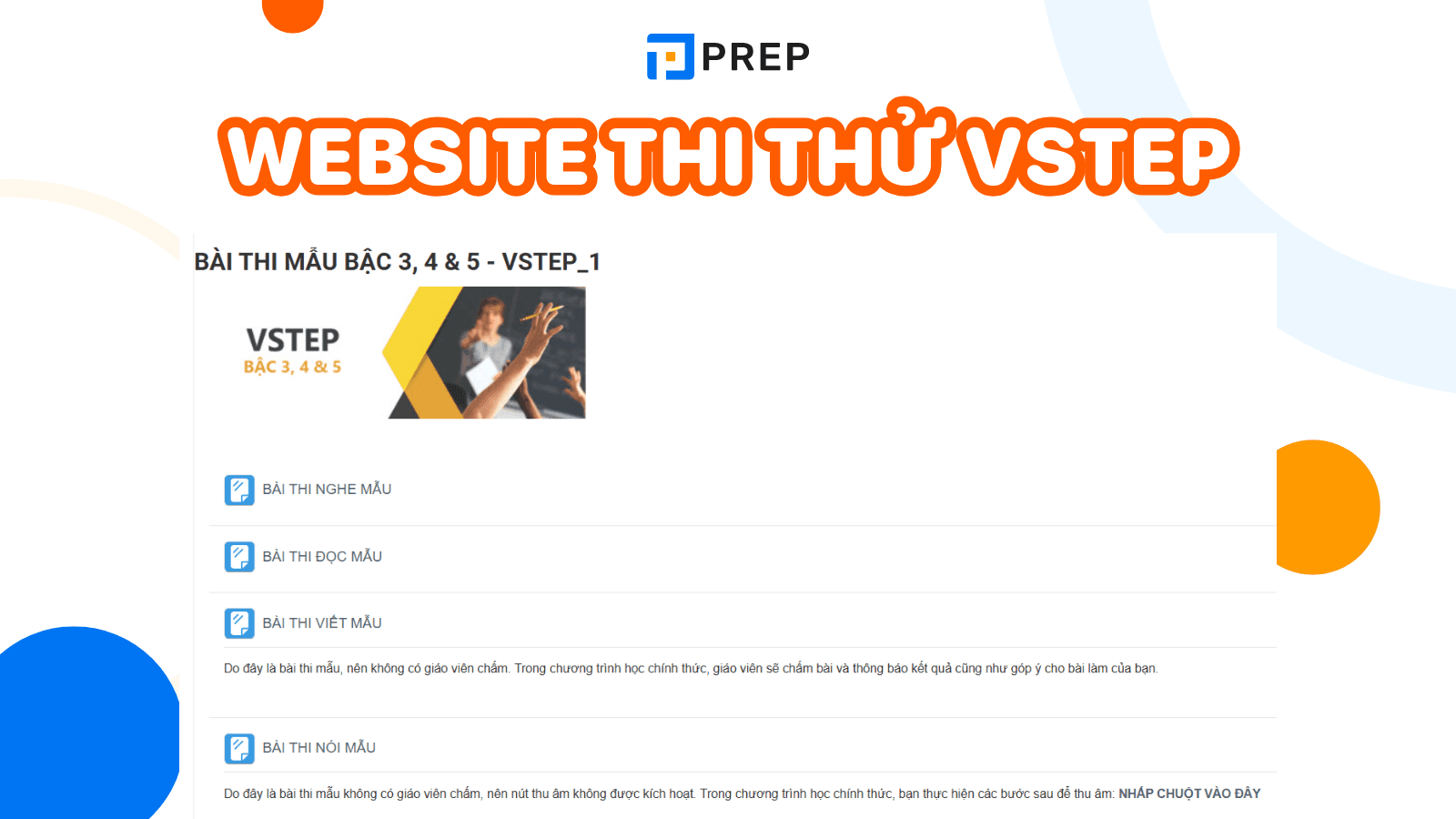 thi thử vstep