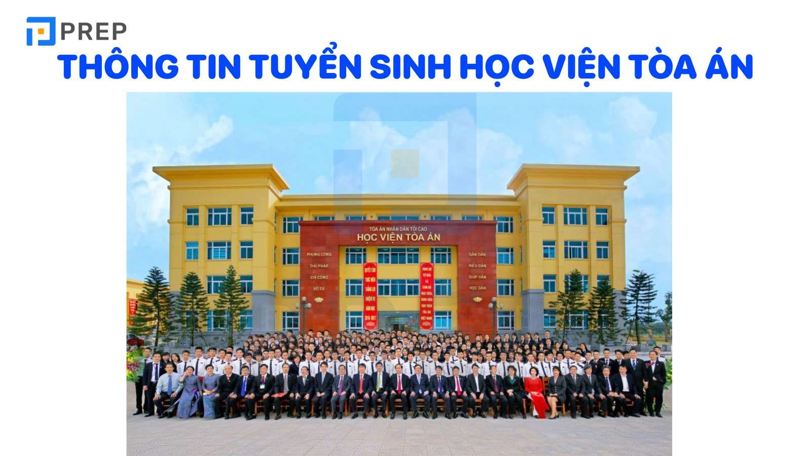 Tuyển Sinh Học Viện Tòa Án 2025