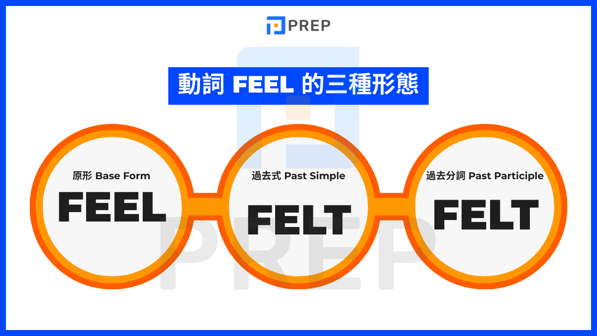 Feel 的動詞三態與核心答案