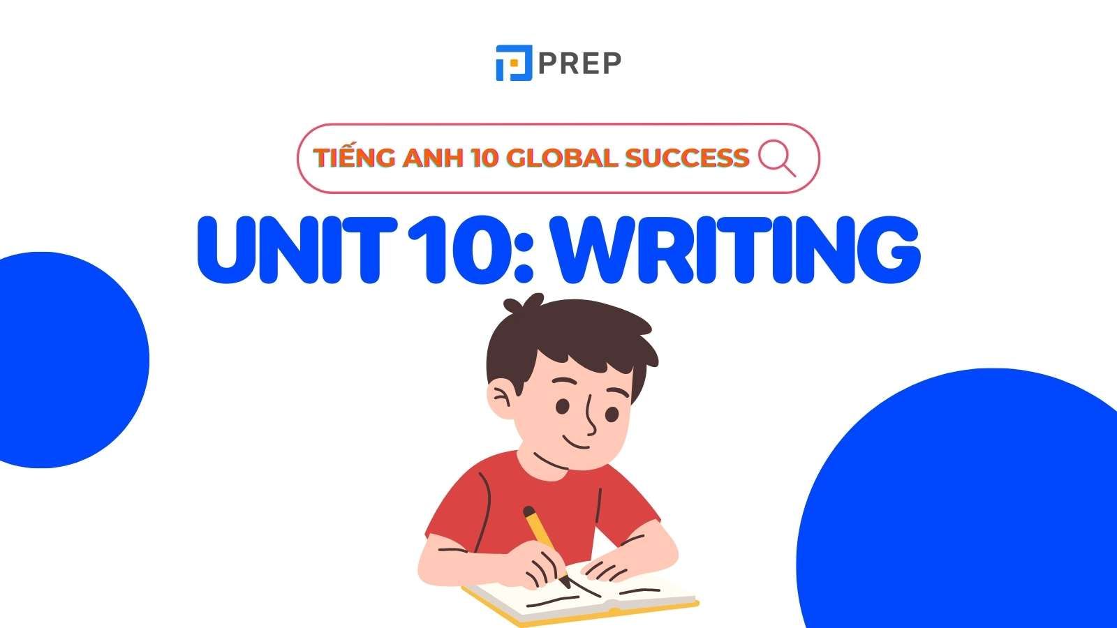 tiếng Anh 10 Unit 10 writing
