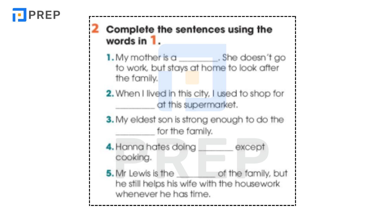 Tiếng Anh 10 Unit 1 Language