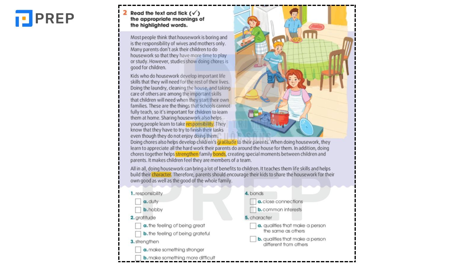 Tiếng Anh 10 Unit 1 Reading