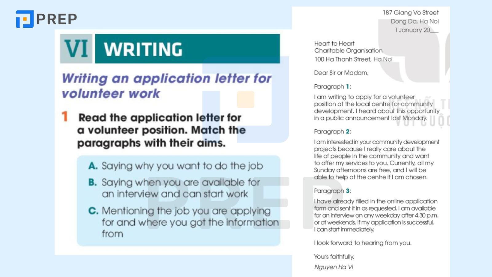 tiếng anh 10 unit 4 writing