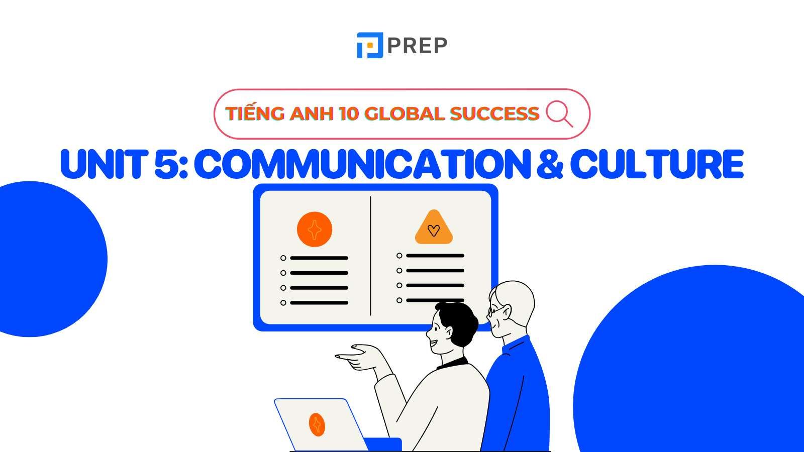tiếng anh 10 unit 5 communication and culture
