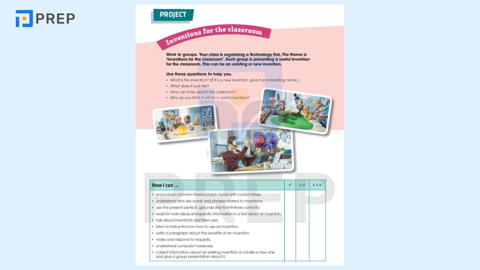 tiếng anh 10 unit 5 project