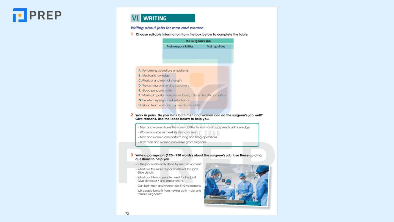 tiếng anh 10 unit 6 writing