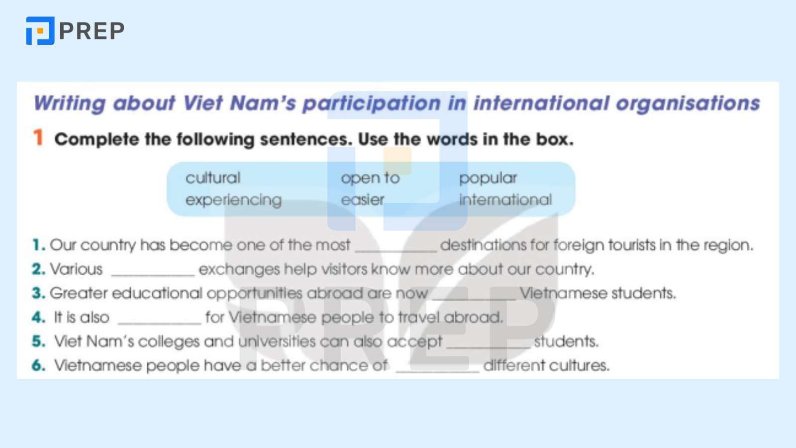 tiếng anh 10 unit 7 writing