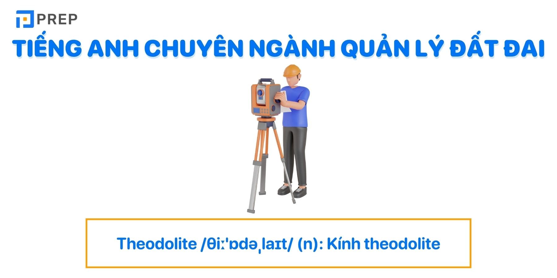 Tiếng Anh chuyên ngành quản lý đất đai