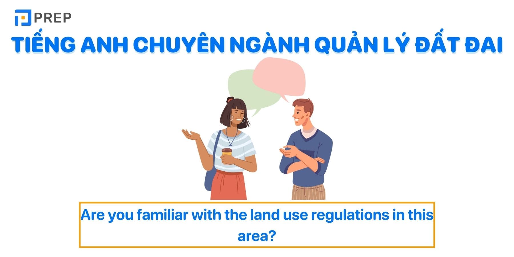 Tiếng Anh chuyên ngành quản lý đất đai