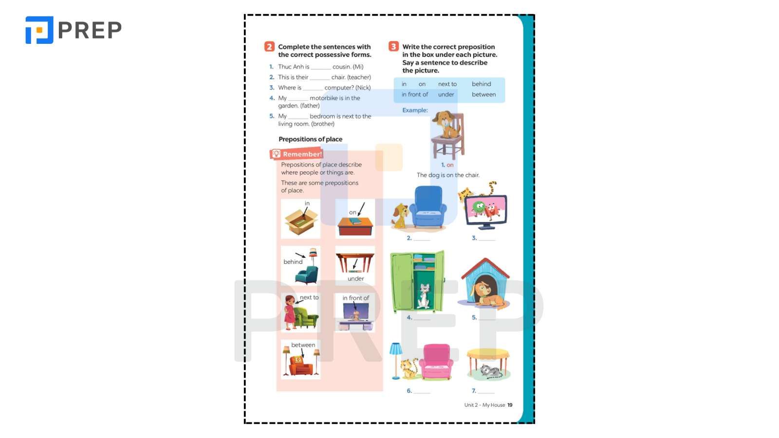 tiếng anh lớp 6 unit 2 a closer look 2