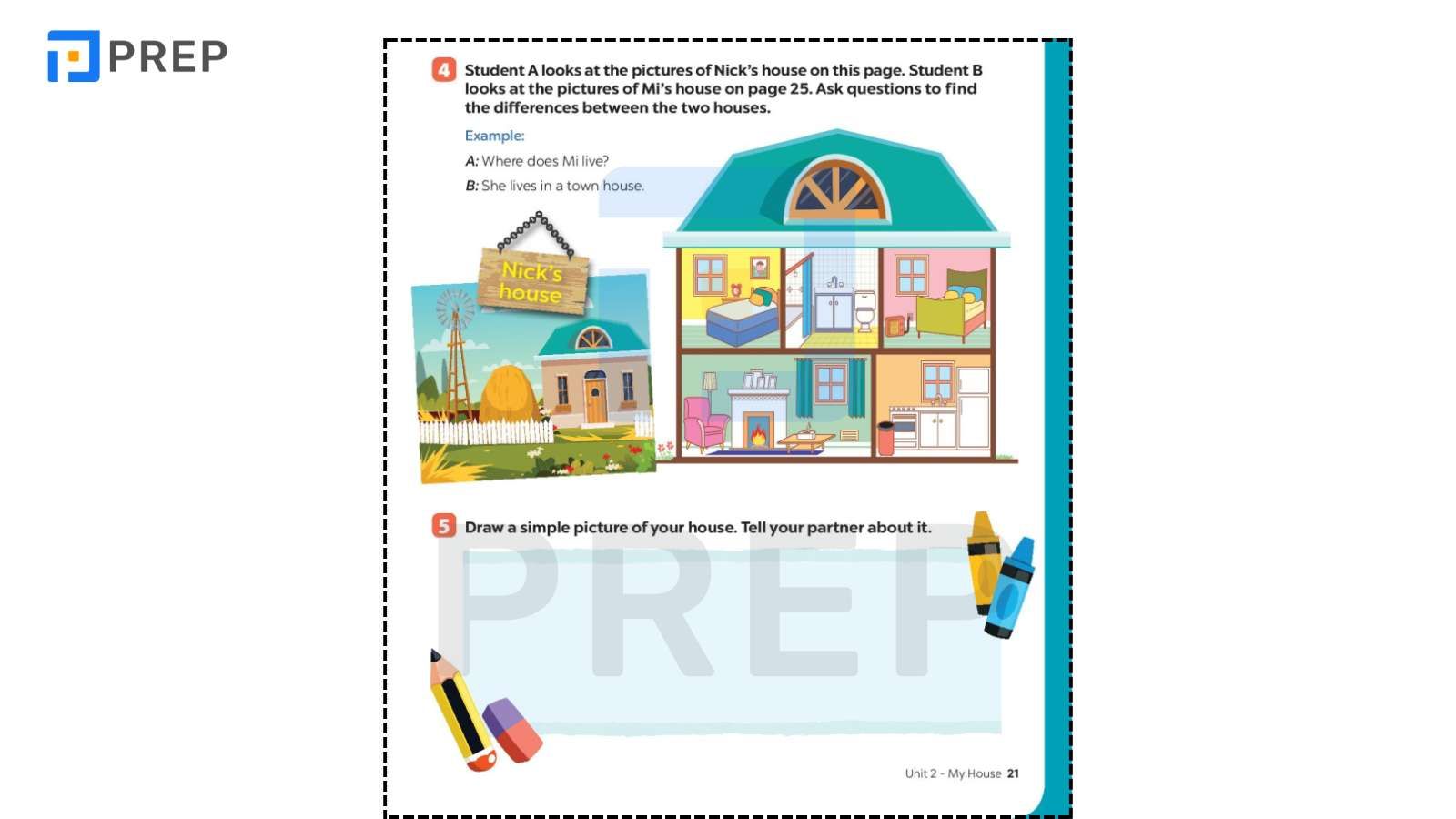 tiếng anh lớp 6 unit 2 communication