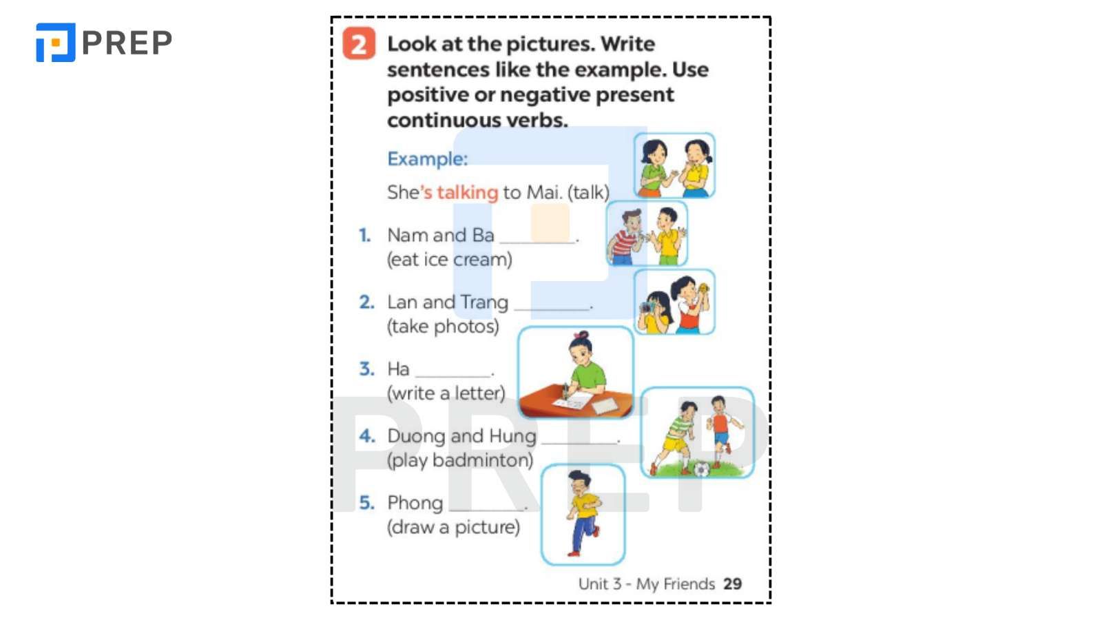 tiếng anh lớp 6 unit 3 a closer look 2