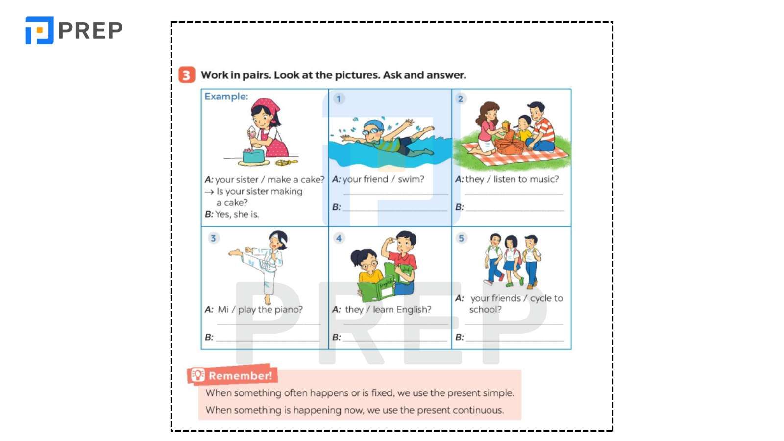 tiếng anh lớp 6 unit 3 a closer look 2