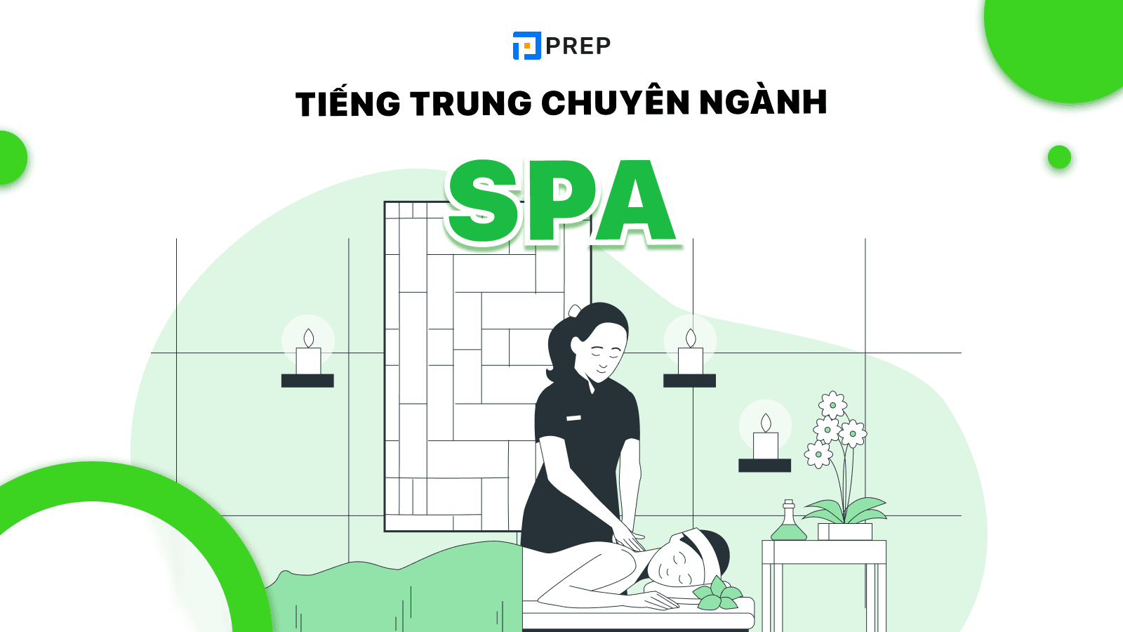 Tiếng Trung chuyên ngành Spa