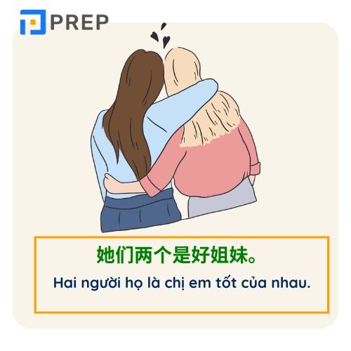 Ví dụ mẫu câu tính từ làm định ngữ