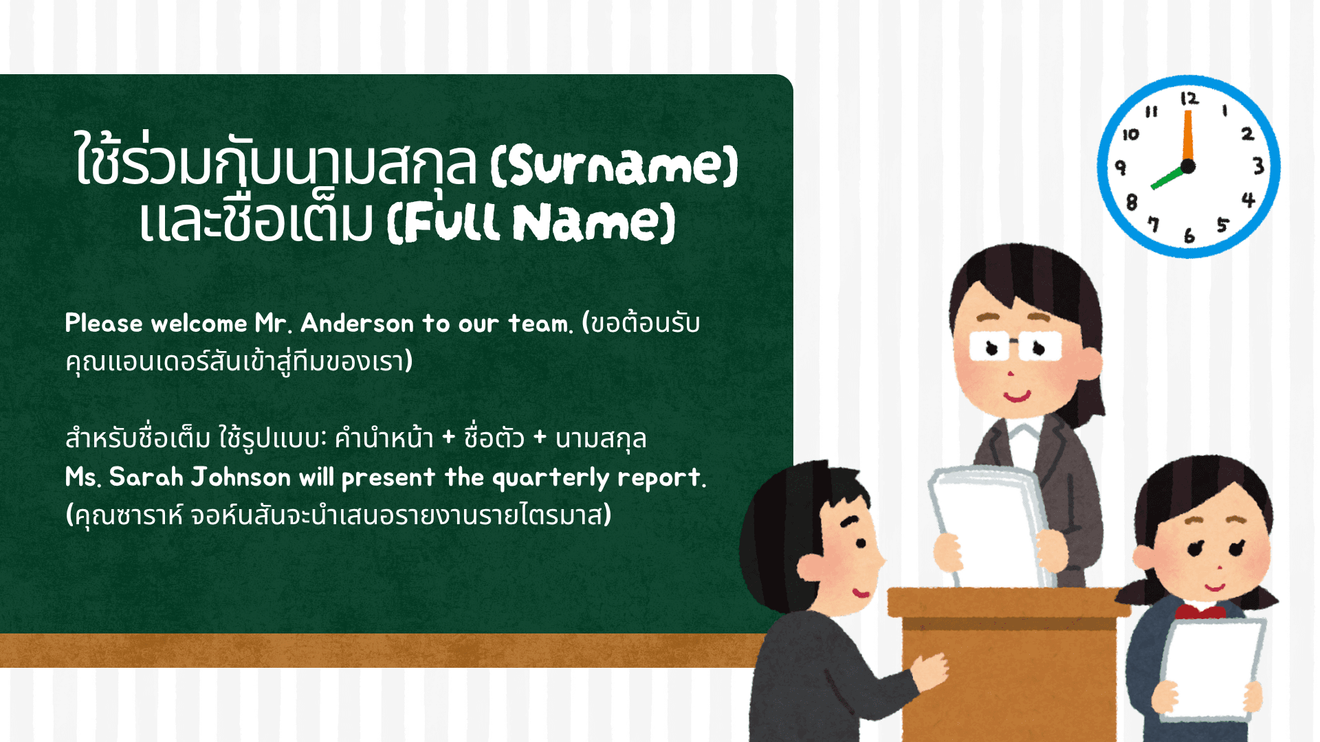 คํานําหน้าชื่อ ภาษาอังกฤษ ความหมายและวิธีใช้ที่ถูกต้อง