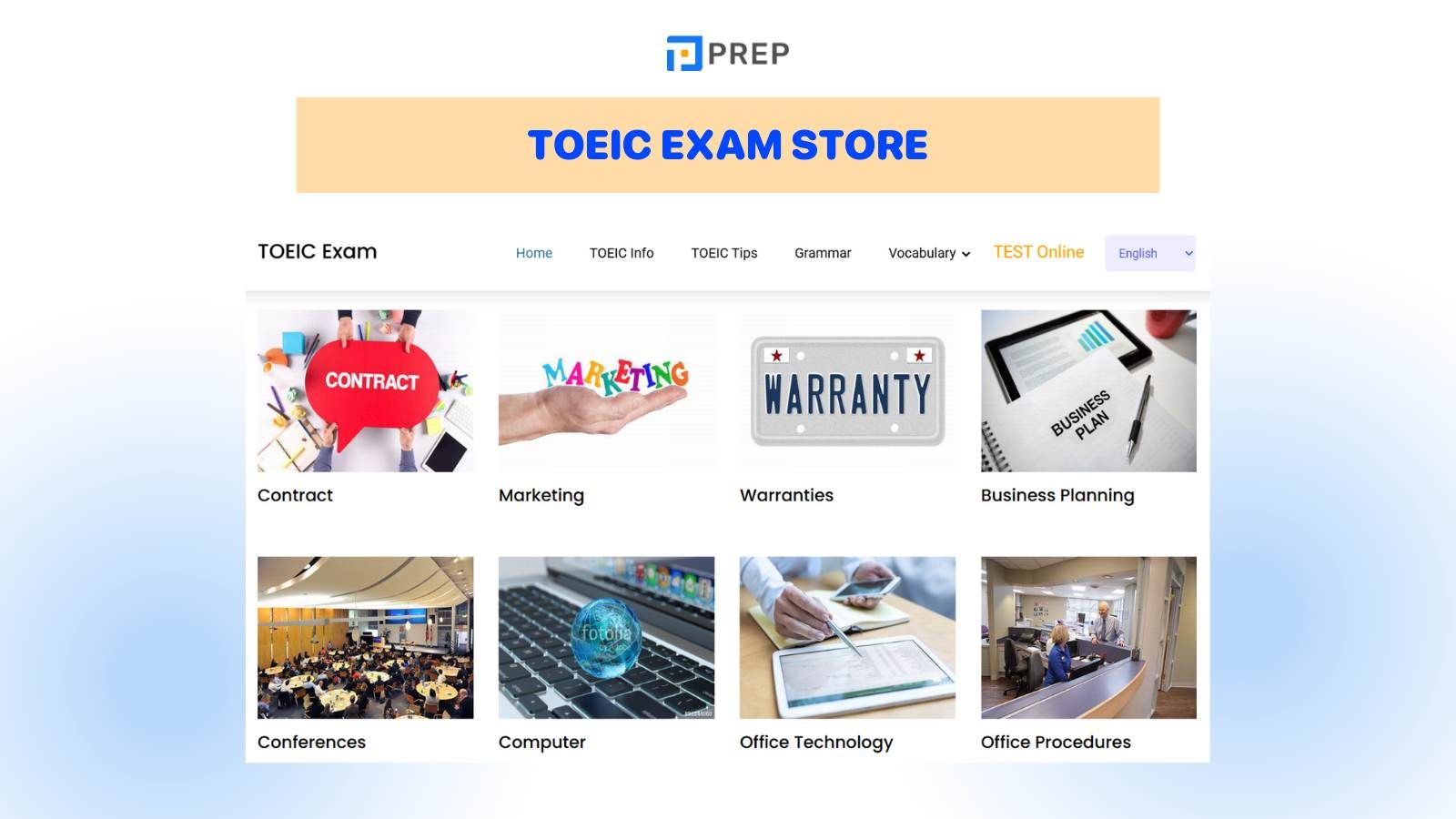 TOEIC Exam store