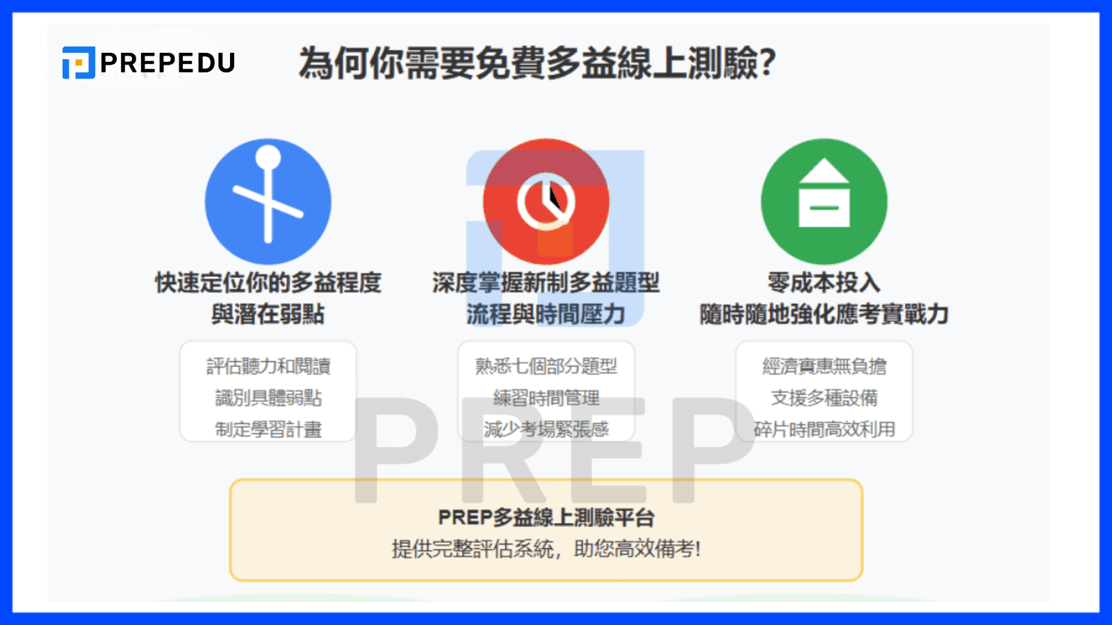 為何你需要免費多益線上測驗？