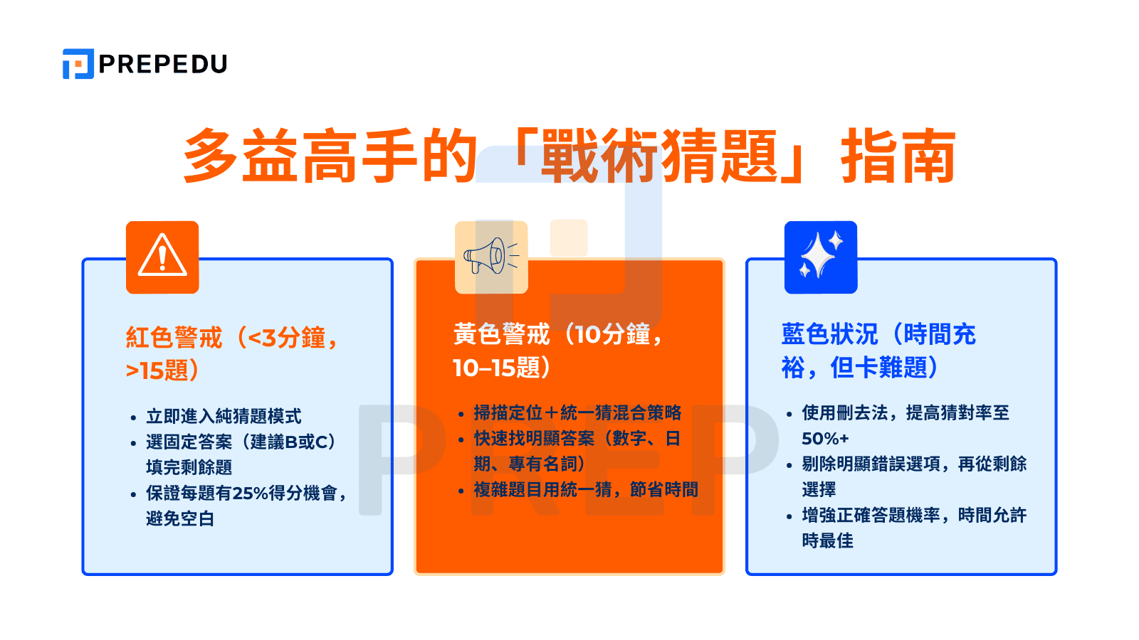 多益高手的「戰術猜題」指南