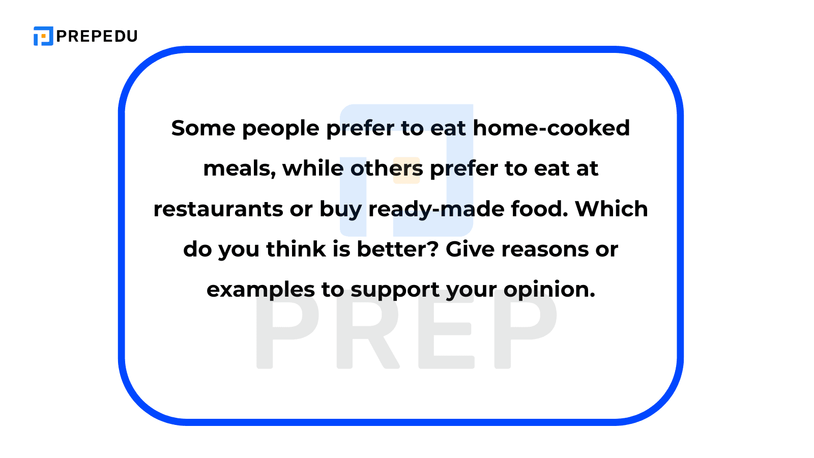 TOEIC Writing Part 3 - 範例四：健康飲食的重要性
